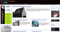 Desktop Screenshot of domysprzedaz.info