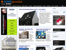 Tablet Screenshot of domysprzedaz.info